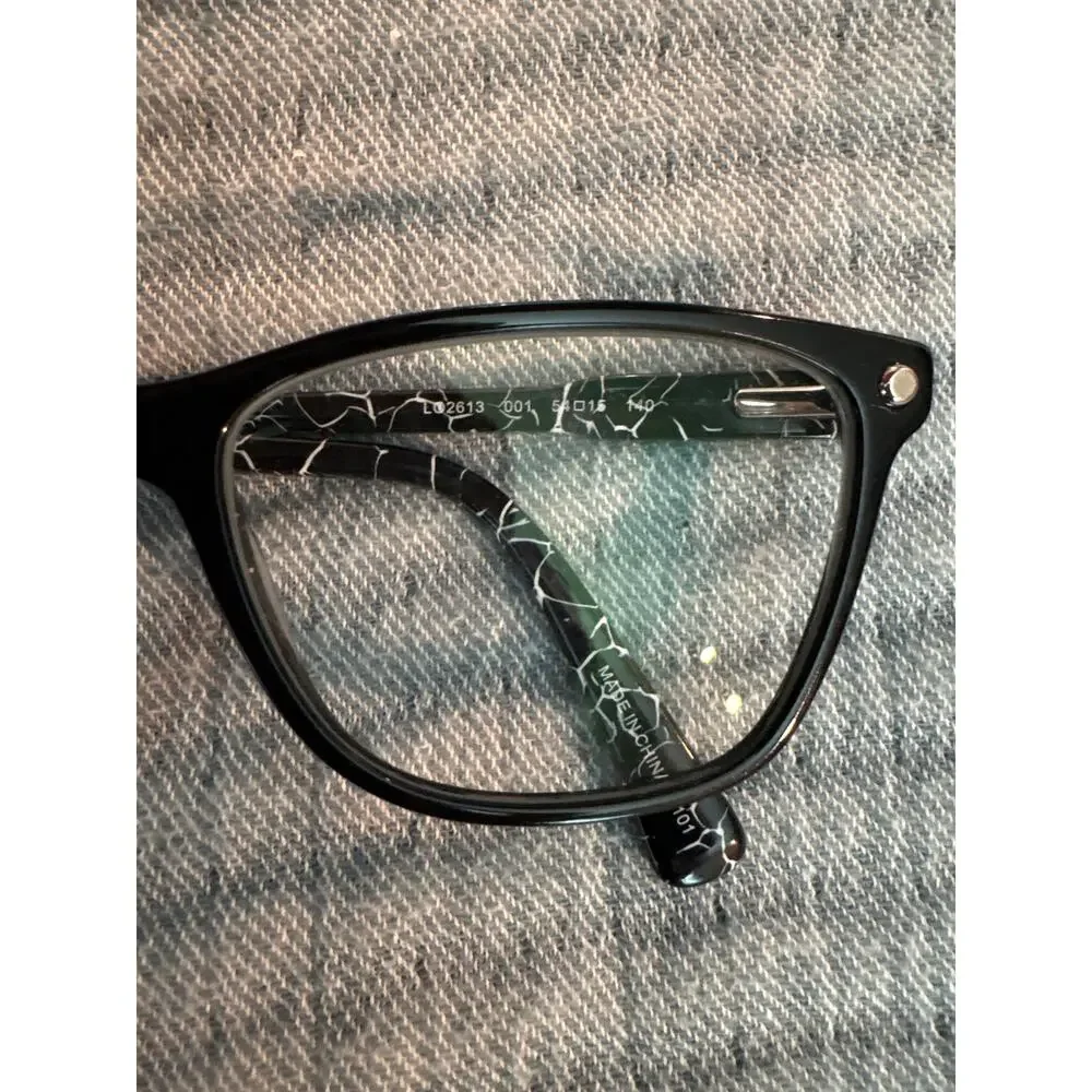 Longchamp Eyeglasses Frames — Black Cat-Eye, LO2613 — Like New